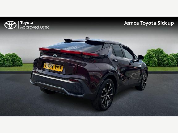 Toyota C-Hr Design 1.8 Fwd Hybrid LV24YFT Purple #2