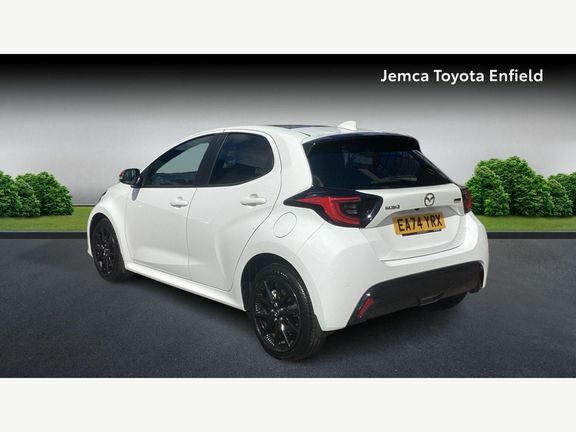 Mazda 2 1.5H Homura Plus Cvt Euro 6 Ss White #4