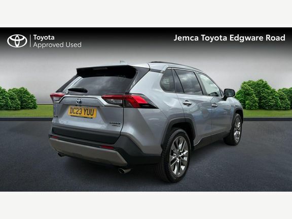 Toyota Rav 4 Excel 2.5 Hybrid Awd-i Pan R DC23YUU Silver #2