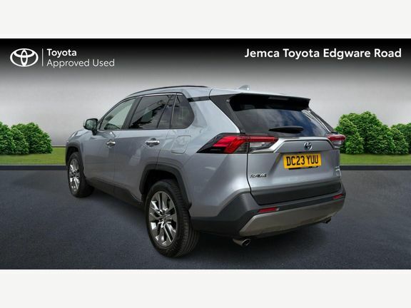 Toyota Rav 4 Excel 2.5 Hybrid Awd-i Pan R DC23YUU Silver #4