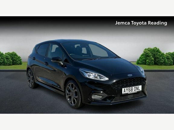 Ford Fiesta 1.0T Ecoboost St-line Euro 6 Ss Black