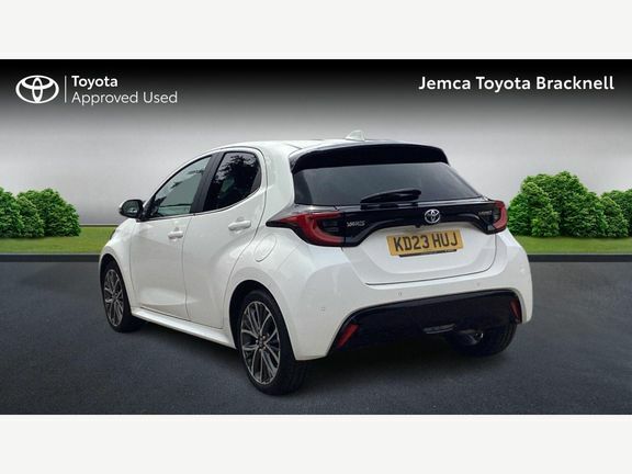 Toyota Yaris Excel KD23HUJ White #4