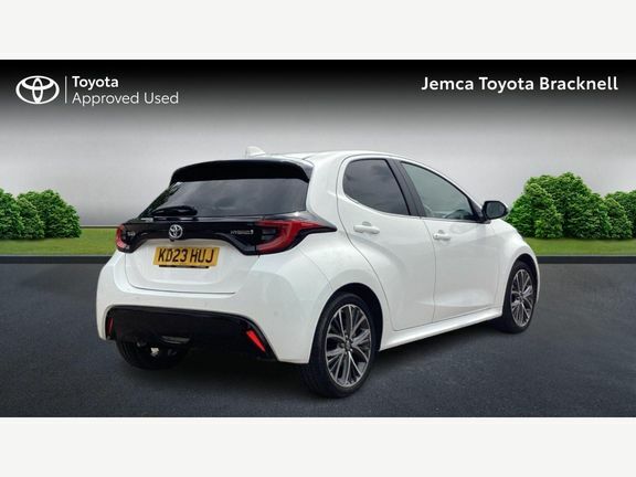Toyota Yaris Excel KD23HUJ White #2
