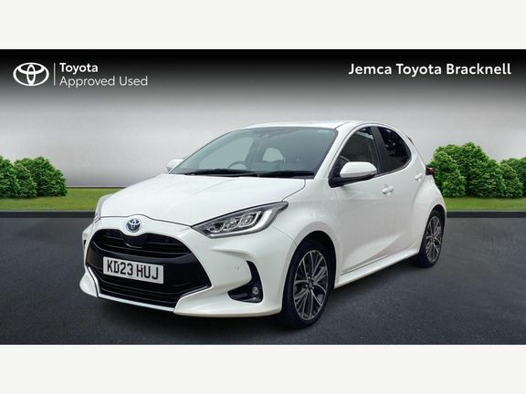 Toyota Yaris Excel KD23HUJ White #3