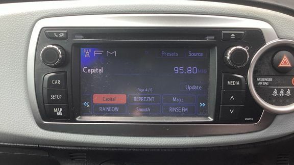 Toyota Yaris 1.33 Vvt-i Tr Multidrive S Red #28