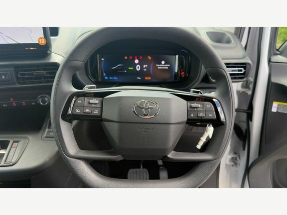 Toyota Proace City Panel Van 1.5 Bluehdi Icon Long Panel Van 6Dr Dies Black #10