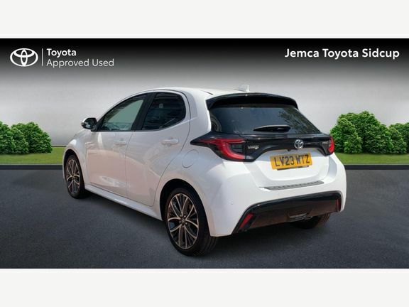 Toyota Yaris Excel LV23WTZ White #4