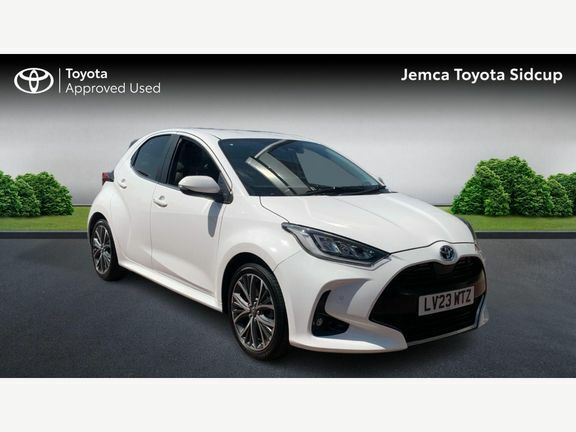 Toyota Yaris Excel White