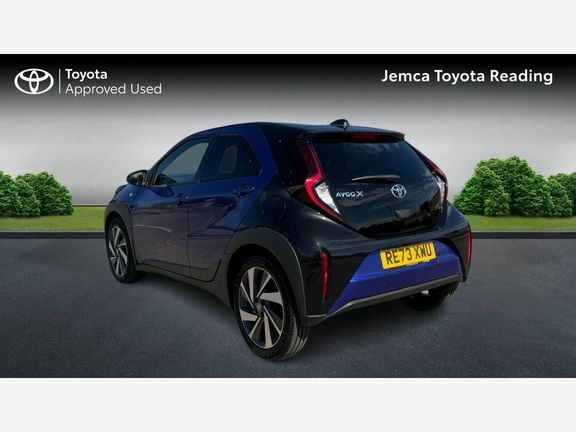 Toyota Aygo X Edge Automatic RE73XWU Blue #4