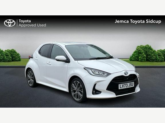 Toyota Yaris Excel White