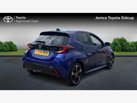 Toyota Yaris Excel Blue #2