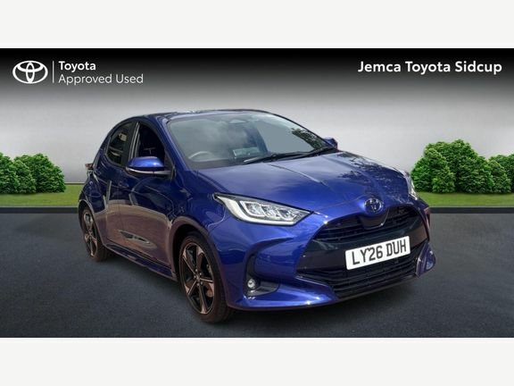 Toyota Yaris Excel Blue