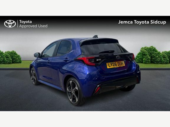 Toyota Yaris Excel Blue #4