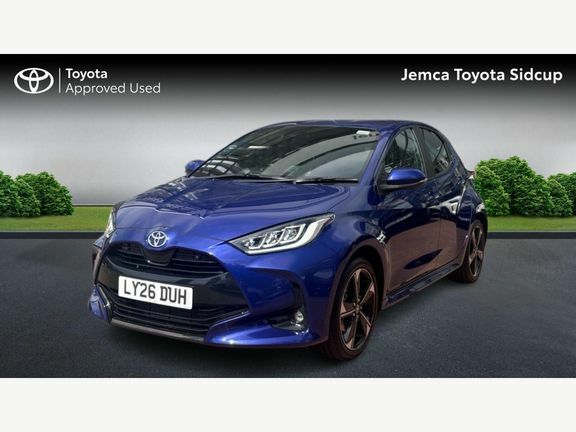 Toyota Yaris Excel Blue #3