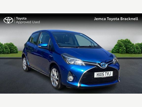 Toyota Yaris 1.5 Vvt-h Excel E-cvt Euro 6 15In Alloy Blue
