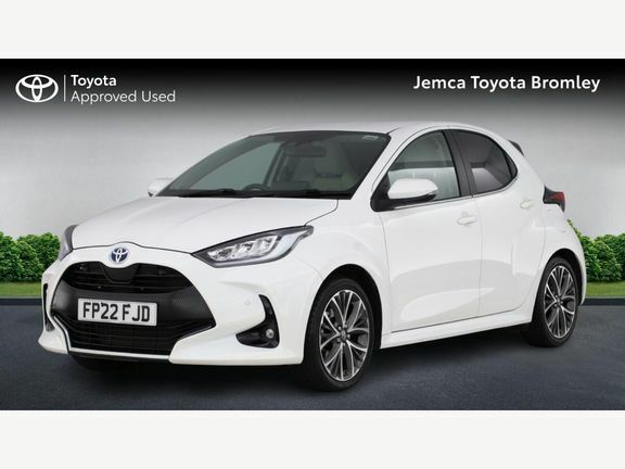 Toyota Yaris Excel 1.5 Hybrid White #3