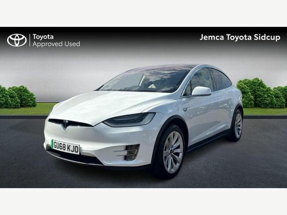 Tesla Model X 75D Dual Motor 4Wde White #3