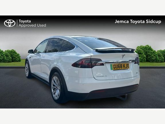 Tesla Model X 75D Dual Motor 4Wde White #4