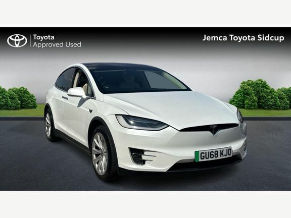 Tesla Model X 75D Dual Motor 4Wde White