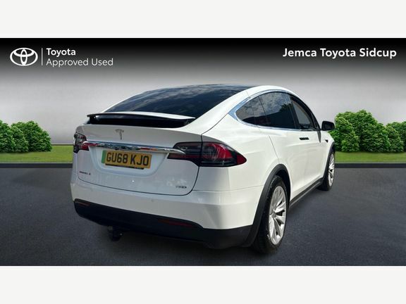 Tesla Model X 75D Dual Motor 4Wde White #2