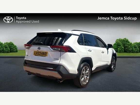 Toyota Rav 4 Excel 2.5 Hybrid Fwd White #2