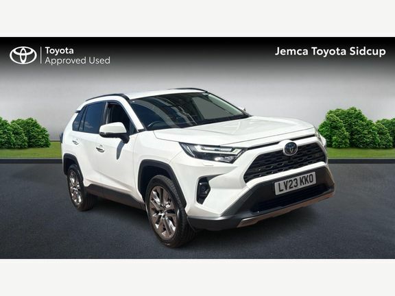 Toyota Rav 4 Excel 2.5 Hybrid Fwd White