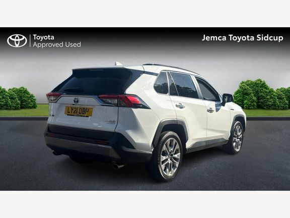 Toyota Rav 4 Excel 2.5 Hybrid Awd-i LY21OBP White #2