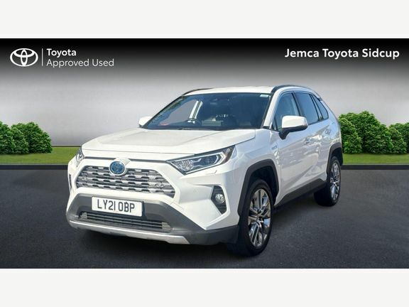 Toyota Rav 4 Excel 2.5 Hybrid Awd-i LY21OBP White #3