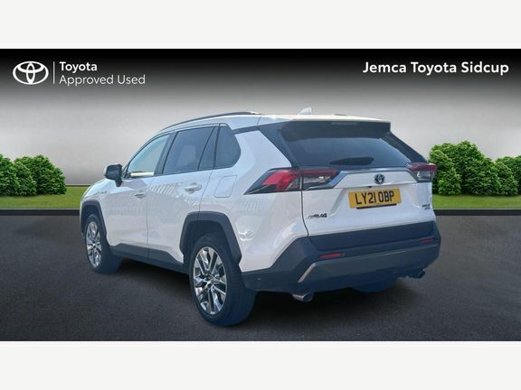 Toyota Rav 4 Excel 2.5 Hybrid Awd-i LY21OBP White #4