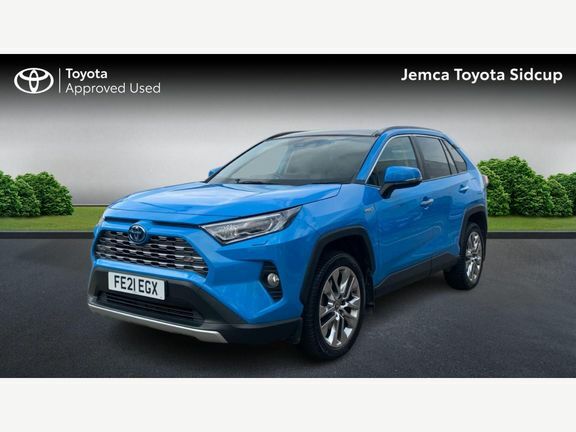 Toyota Rav 4 Excel 2.5 Hybrid Awd-i Panrf FE21EGX Blue #3