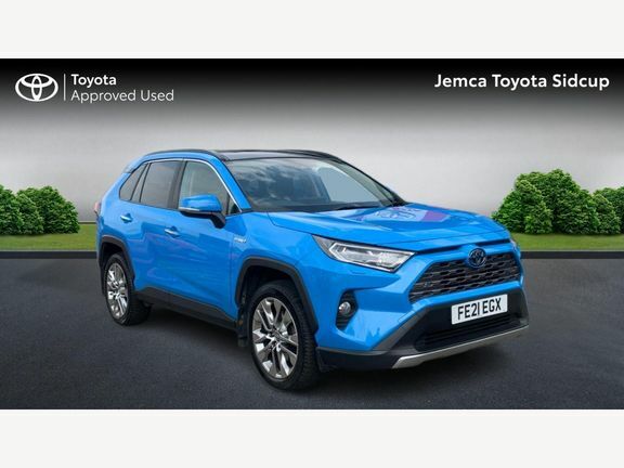 Toyota Rav 4 Excel 2.5 Hybrid Awd-i Panrf FE21EGX Blue