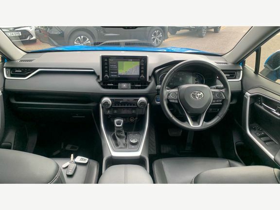 Toyota Rav 4 Excel 2.5 Hybrid Awd-i Panrf FE21EGX Blue #6