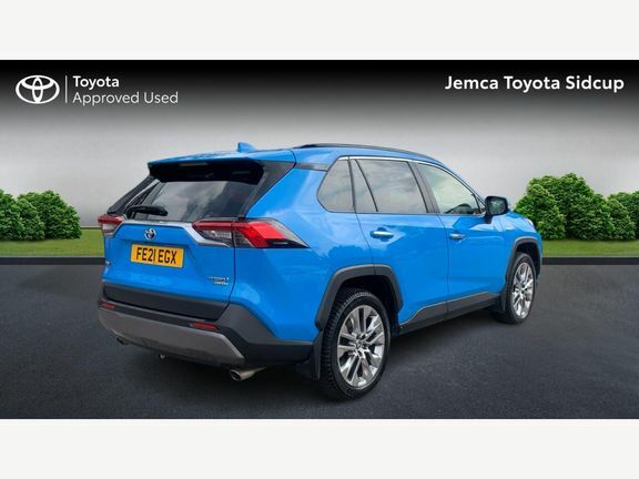Toyota Rav 4 Excel 2.5 Hybrid Awd-i Panrf FE21EGX Blue #2