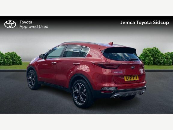 Kia Sportage 1.6 T-gdi Gt-line Dct Awd Euro 6 Ss LV71YTY Red #4
