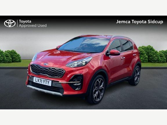 Kia Sportage 1.6 T-gdi Gt-line Dct Awd Euro 6 Ss LV71YTY Red #3