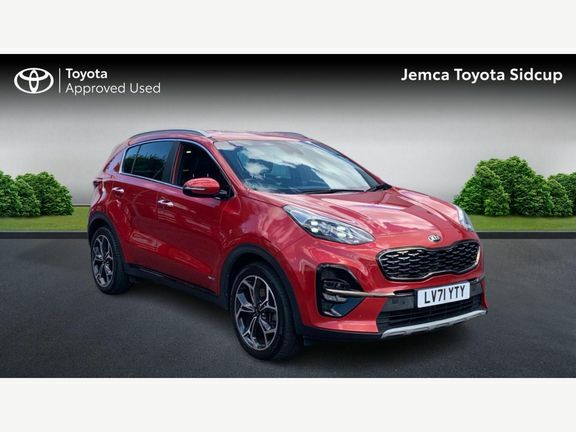 Kia Sportage 1.6 T-gdi Gt-line Dct Awd Euro 6 Ss LV71YTY Red