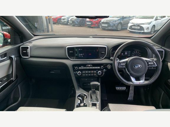 Kia Sportage 1.6 T-gdi Gt-line Dct Awd Euro 6 Ss LV71YTY Red #6