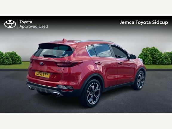 Kia Sportage 1.6 T-gdi Gt-line Dct Awd Euro 6 Ss LV71YTY Red #2