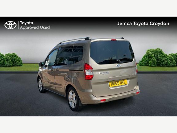 Ford Tourneo Courier 1.0 Ecoboost Zetec Euro 6 Silver #4