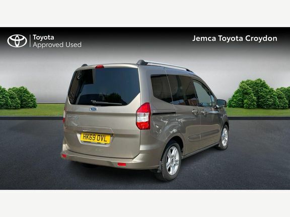 Ford Tourneo Courier 1.0 Ecoboost Zetec Euro 6 Silver #2