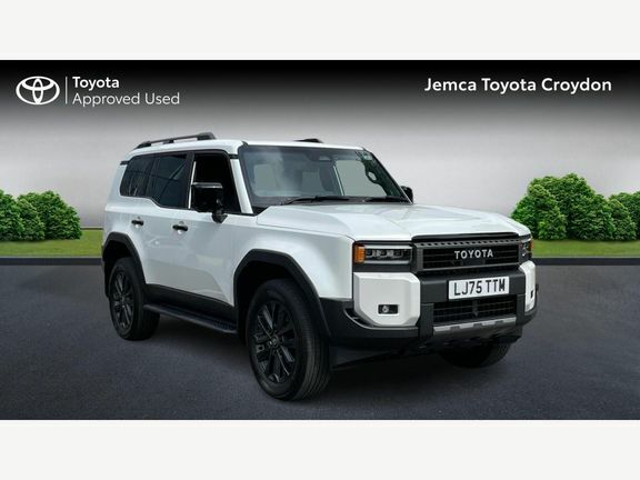 Toyota Land Cruiser Invincible 5 Seats Pan Roof White
