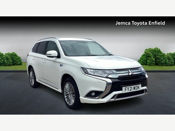 Mitsubishi Outlander 2.4H Twinmotor 13.8Kwh Dynamic Cvt 4Wd Euro 6 Ss White
