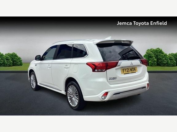 Mitsubishi Outlander 2.4H Twinmotor 13.8Kwh Dynamic Cvt 4Wd Euro 6 Ss White #4