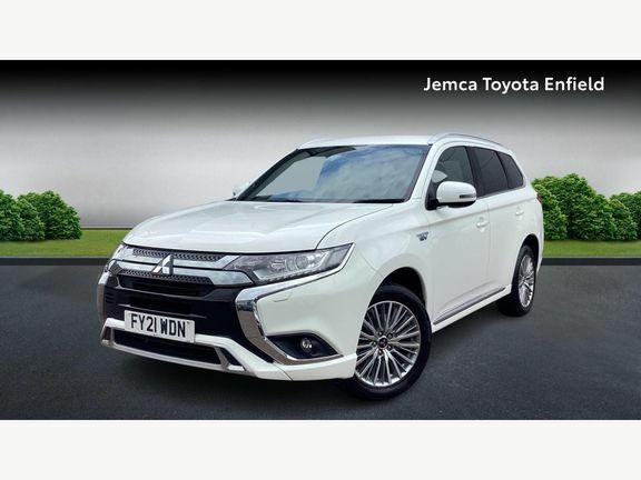 Mitsubishi Outlander 2.4H Twinmotor 13.8Kwh Dynamic Cvt 4Wd Euro 6 Ss White #3