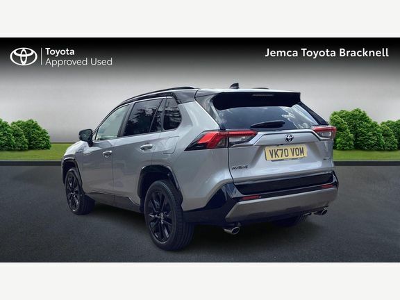 Toyota Rav 4 Dynamic 2.5 Hybrid 2Wd Panrf Silver #4