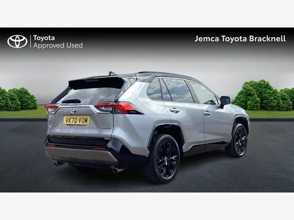 Toyota Rav 4 Dynamic 2.5 Hybrid 2Wd Panrf Silver #2