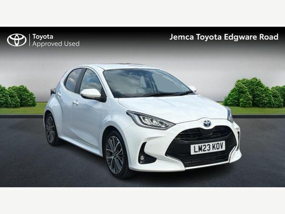 Toyota Yaris Excel White
