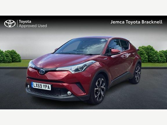 Toyota C-Hr 1.8 Vvt-h Design Cvt Euro 6 Ss Red #3