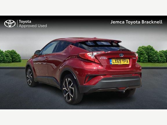 Toyota C-Hr 1.8 Vvt-h Design Cvt Euro 6 Ss Red #4