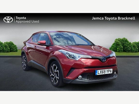 Toyota C-Hr 1.8 Vvt-h Design Cvt Euro 6 Ss Red